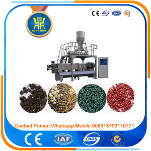 Floating Fish Food Machine Processing Line in China