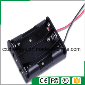 3AA Battery Holder with Red/Black Wire Leads